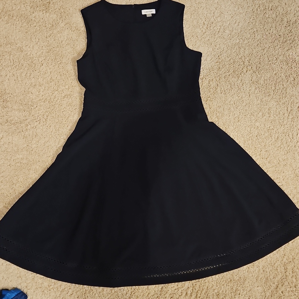 Calvin Klein Navy Mini Dress